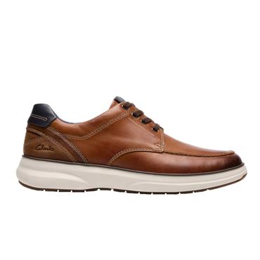 CLARKS MULLEN MOC CASUAL SHOE-TAN